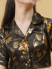 Girls Floral Printed Ready to Wear Lehenga With Choli