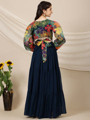 Girls Printed Ready to Wear Lehenga