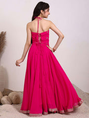 Girls Embroidered Ready to Wear Lehenga