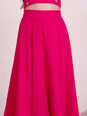 Girls Embroidered Ready to Wear Lehenga