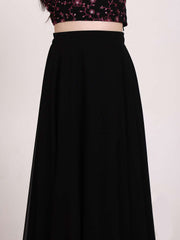 Girls Embroidered Thread Work One Shoulder Ready to Wear Lehenga & Blouse