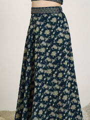 Girls Embroidered Thread Work Ready to Wear Lehenga