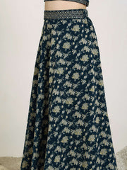 Girls Embroidered Thread Work Ready to Wear Lehenga