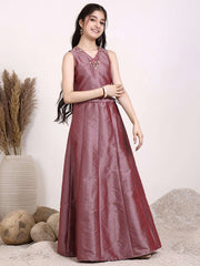 Girls Embroidered Thread Work Ready to Wear Lehenga & Choli