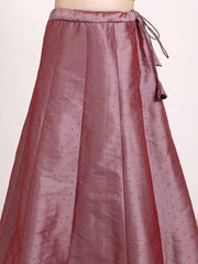 Girls Embroidered Thread Work Ready to Wear Lehenga & Choli