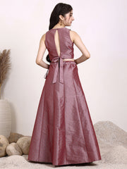 Girls Embroidered Thread Work Ready to Wear Lehenga & Choli