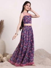 Girls Printed Ready to Wear Lehenga