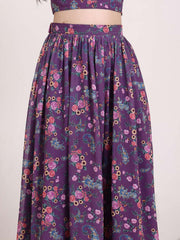 Girls Printed Ready to Wear Lehenga