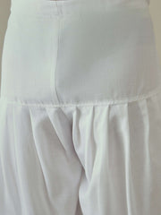 Men Embroidered Regular Thread Work Kurta with Dhoti Pants