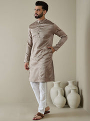 Men Ethnic Motifs Regular Kurta with Trousers