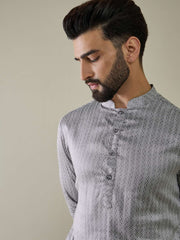 Men Ethnic Motifs Regular Kurta with Trousers