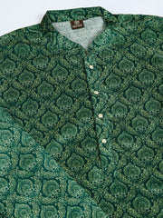 Men Ethnic Motifs Printed Sequinned Kurta