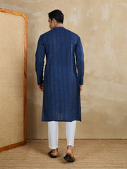 Men Regular Kurta with Trousers