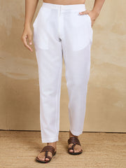 Men Woven Design Embroidered Kurta with Pyjama