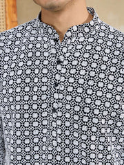 Men Ethnic Motifs Embroidered Kurta with Trousers