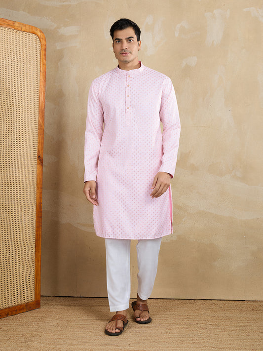 Men Ethnic Motifs Printed Kurta with Trousers