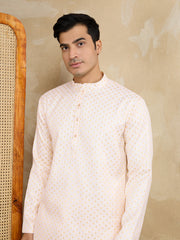 Men Ethnic Motifs Embroidered Kurta with Trousers