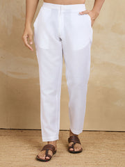 Men Ethnic Motifs Embroidered Kurta with Trousers