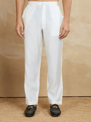 Men Ethnic Motifs Embroidered Kurta with Trousers