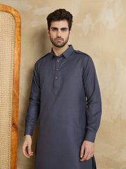 Men Solid Kurta with Dhoti Pants