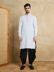Men Striped Kurta