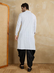 Men Striped Kurta