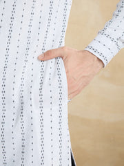 Men Regular Kurta with Dhoti Pants