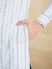Men Ethnic Motifs Printed Kurta with Dhoti Pants