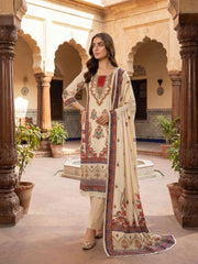 Women Floral Printed Regular Kurta with Trousers & With Dupatta