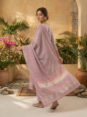 Women Floral Printed and Hand Embroider Kurta & Trouser with Dupatta