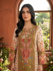 Women Ethnic Motifs Printed and Hand Embroidered Kurta Set with Dupatta