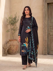 Women Floral Printed Regular Kurta with Trousers & With Dupatta