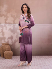 Floral Printed Top with Palazzos