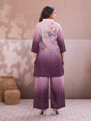 Floral Printed Top with Palazzos