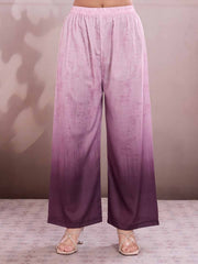 Floral Printed Top with Palazzos