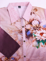 Floral Printed Top with Palazzos