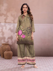 Floral Printed Tunic with Trousers
