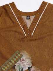Floral Printed V-Neck Kurti