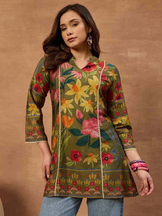 Floral Printed Kurti