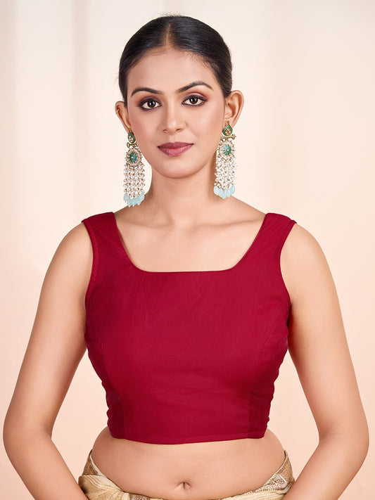Sleeveless Saree Blouse