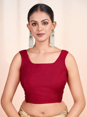 Sleeveless Saree Blouse