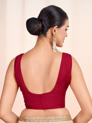 Sleeveless Saree Blouse