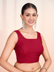 Sleeveless Saree Blouse