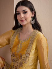 Embroidered Top With Palazzos Co-Ords