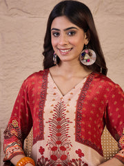 Ethnic Motifs Printed A-Line Tunic & Palazzo