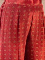 Ethnic Motifs Printed A-Line Tunic & Palazzo