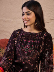 Printed Round Neck Tunic With Palazzo