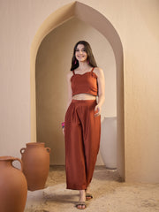 Printed Tunic With Palazzos Co-Ords