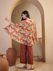 Printed Tunic With Palazzos Co-Ords