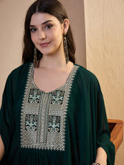 Embroidered Shoulder Straps Top & Trousers Co-Ords